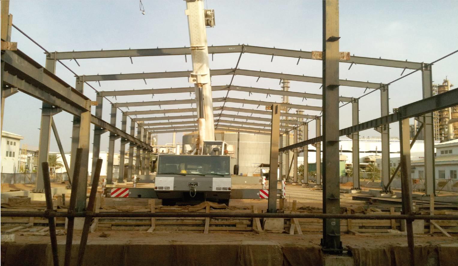 河北鋼鐵集團(tuán)承鋼分公司提釩鋼軋二廠鋼結(jié)構(gòu)